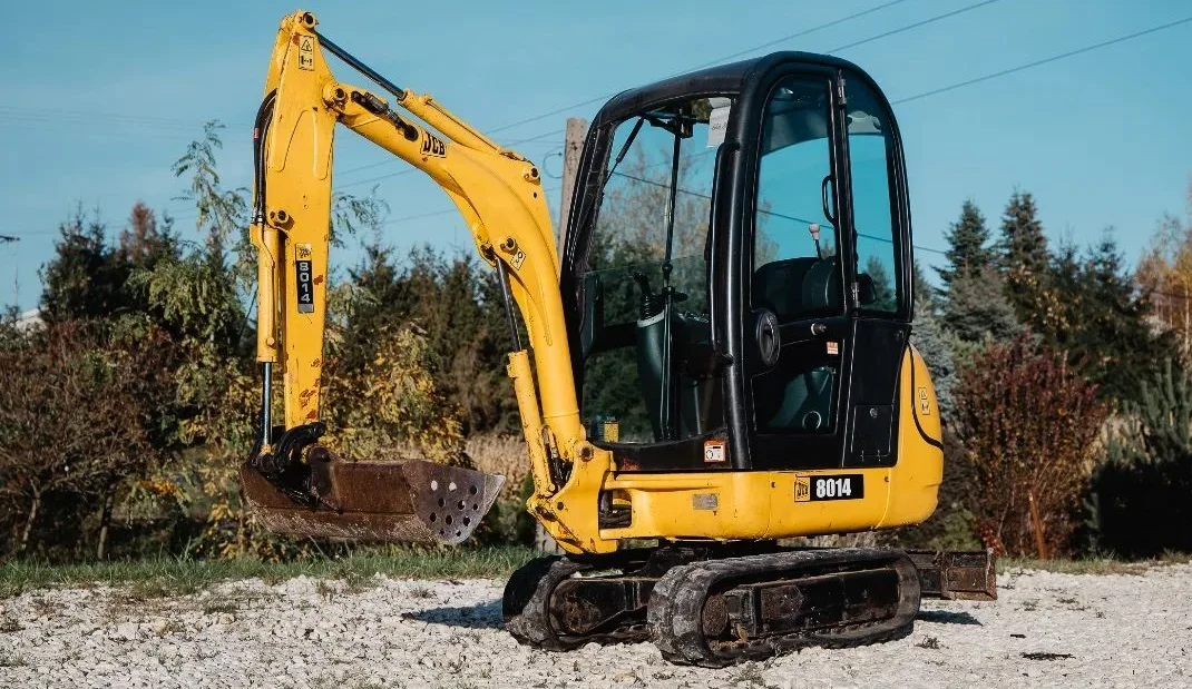 JCB 8014, 2012 + 3 GODETS
