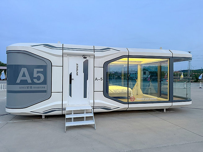 STARLINK Space Capsule House A5 Luxury Tourism Trailer - Premium Glamping Carava – Image 6