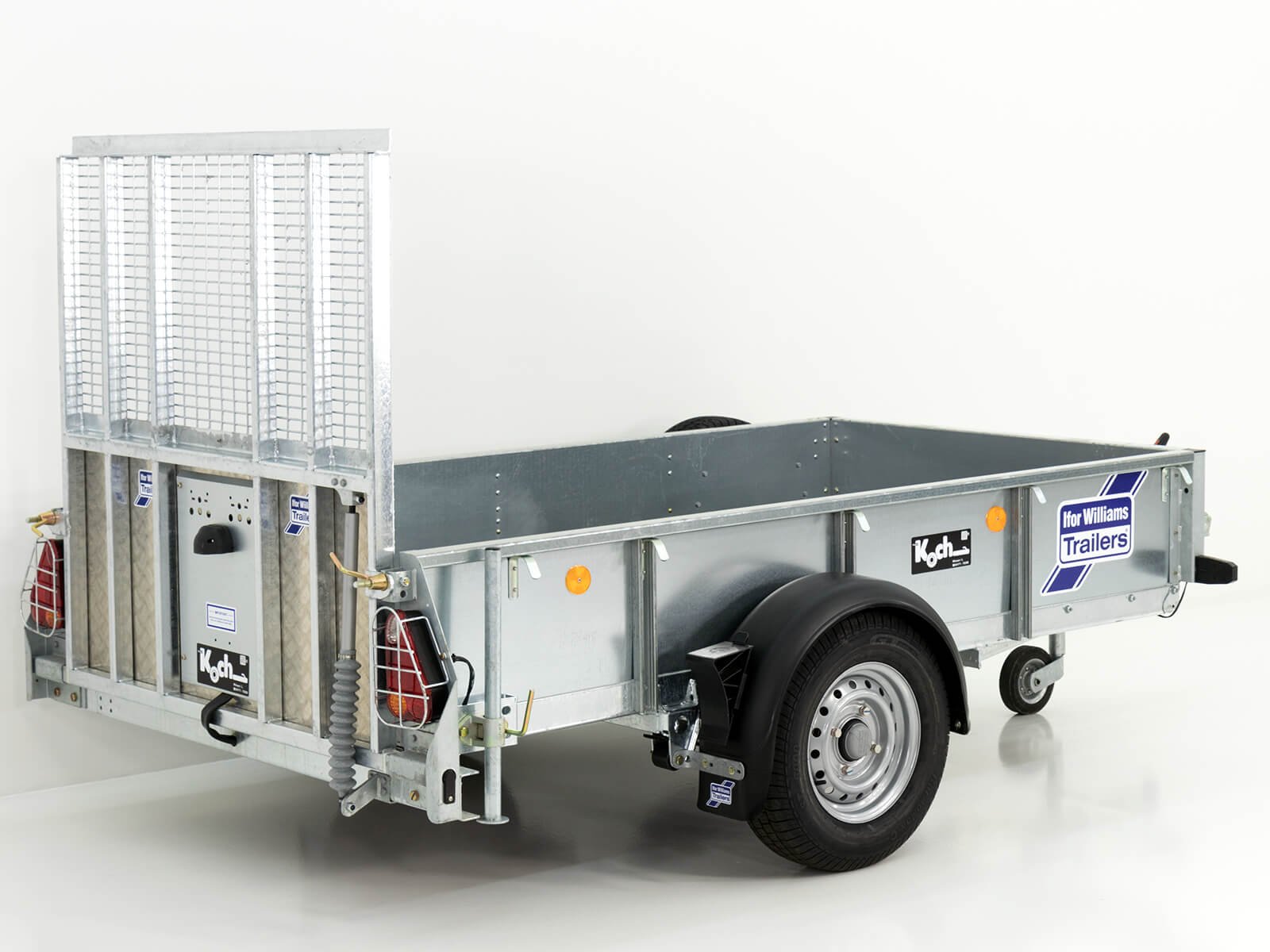Remorque pour engins de chantier Ifor Williams GD 84 125×250 1,4 t | Rampe - Neuve – Image 16