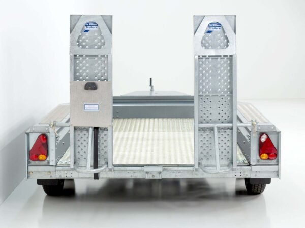 Remorque pour engins de chantier Ifor Williams GX105 157×303 2,7 t | Rampes simples | Plancher en aluminium - Neuve – Image 11