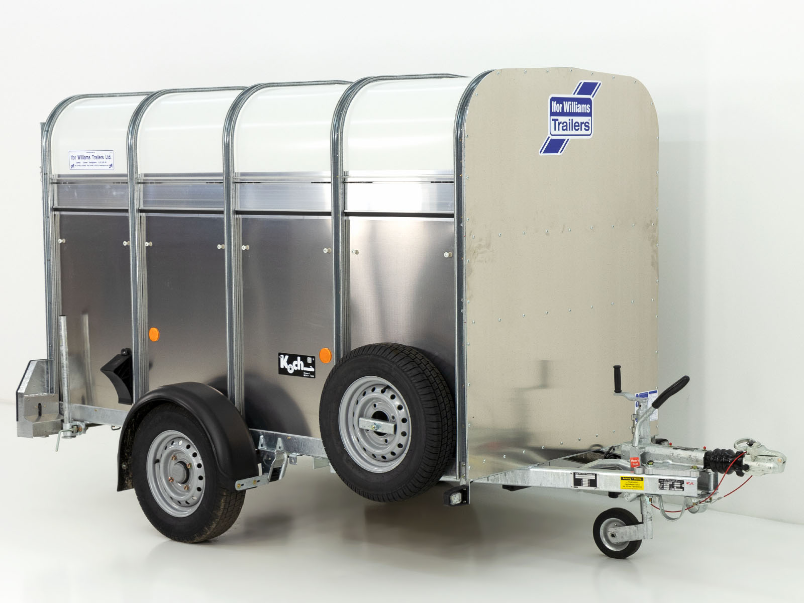 Remorque Ifor Williams pour moutons et veaux P8G 124×250 cm Hauteur : 153 cm | 1,4 t - Neuve – Image 5
