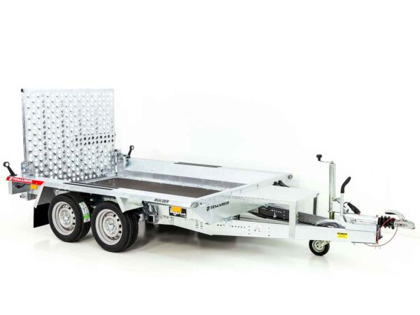 Remorque porte-engins de chantier Temared Builder 153×300 cm 2,7 t | Rampe - Neuve – Image 14