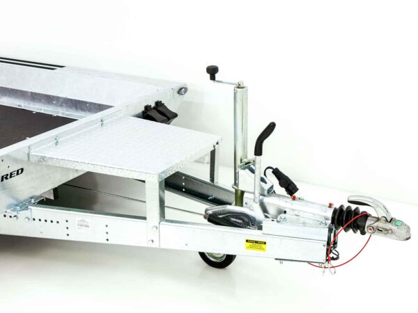 Remorque porte-engins de chantier Temared Builder 153×300 cm 2,7 t | Rampe - Neuve – Image 11