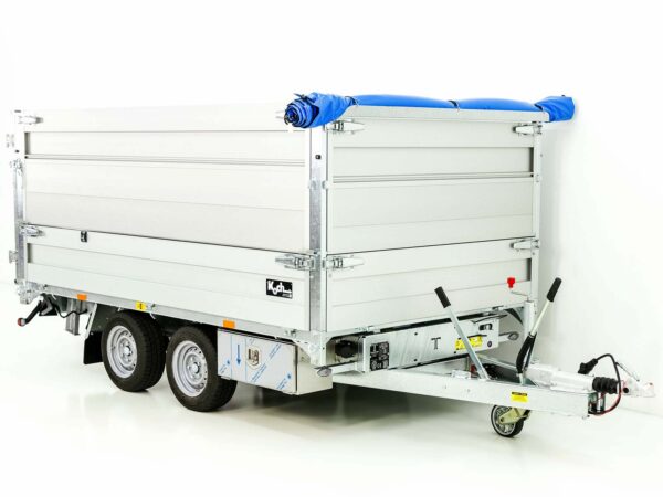 Camion-benne double à plusieurs roues arrière TT30-30 3,0 t | 183 x 309 x 40 cm / Largeur de caisse 80 cm | Tandem | Éclairage LED neuf – Image 11