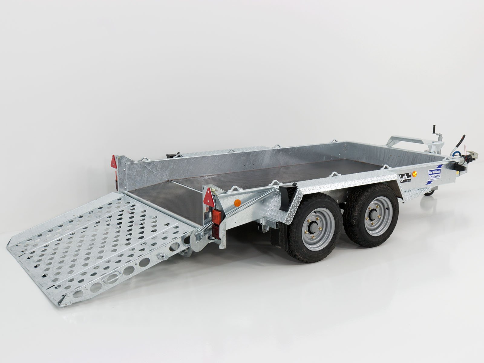 Remorque pour engins de chantier Ifor Williams GH1054 163×305 3,5 t | Rampe - Neuve – Image 16