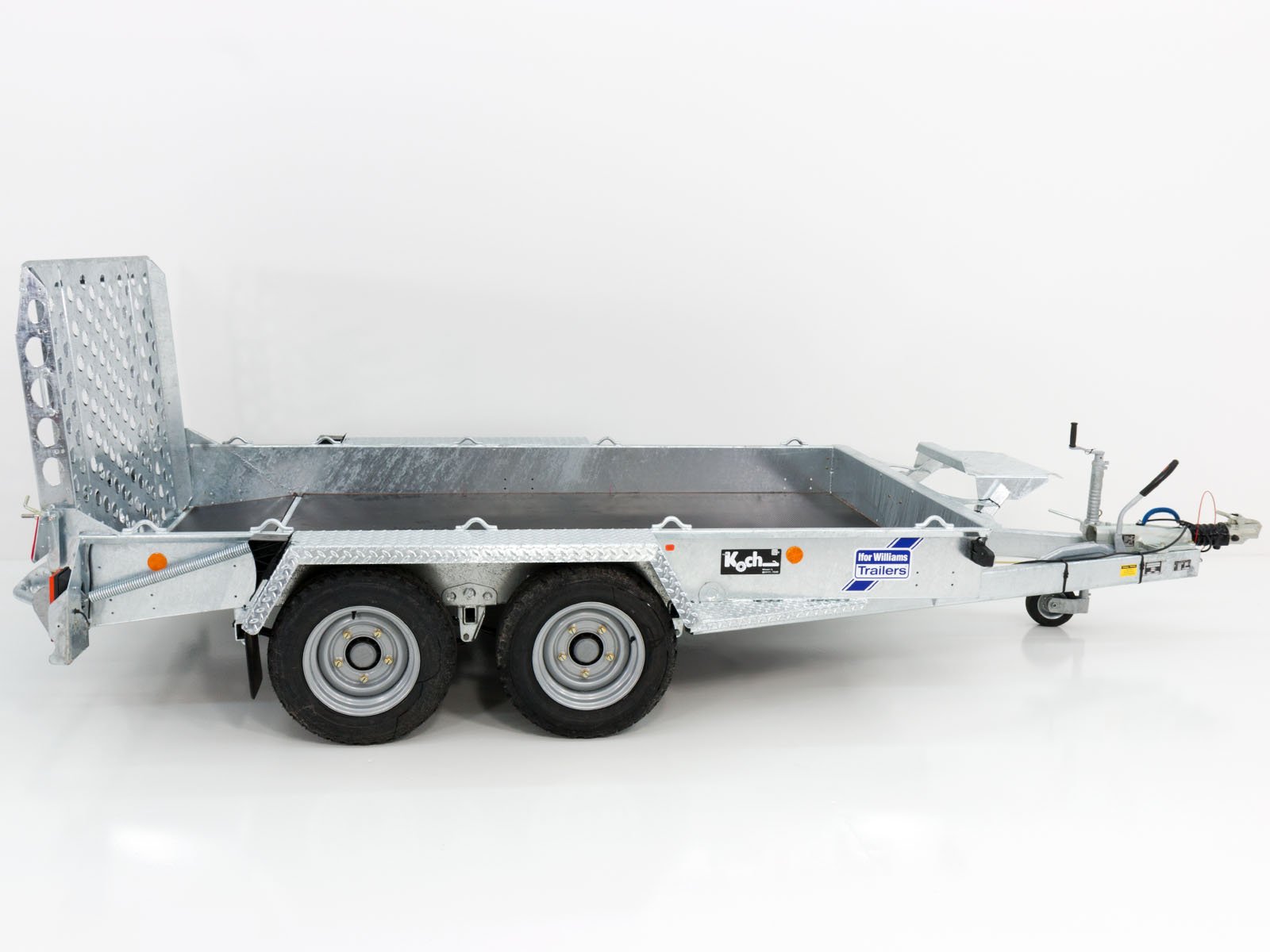 Remorque pour engins de chantier Ifor Williams GH1054 163×305 3,5 t | Rampe - Neuve – Image 14