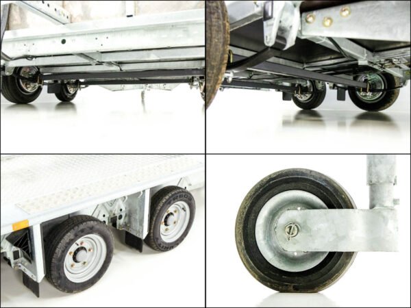 Remorque pour engins de chantier Ifor Williams GX105 HD 157×303 3,5 t | Aluminium | Rampe de chargement - Neuve – Image 12