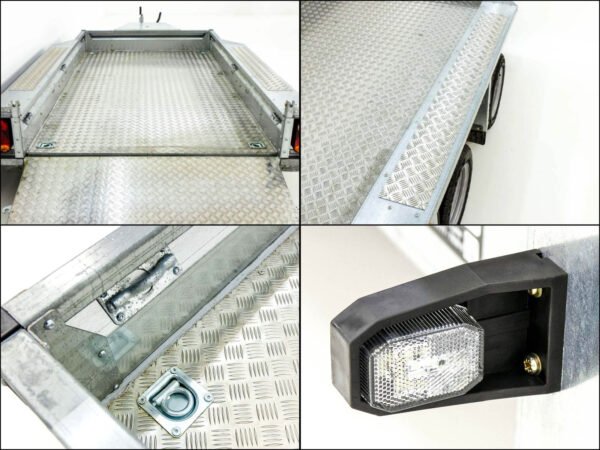 Remorque pour engins de chantier Ifor Williams GX105 HD 157×303 3,5 t | Aluminium | Rampe de chargement - Neuve – Image 10