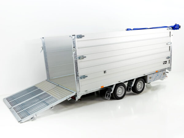 Semi-remorque benne arrière double TT35-35 3,5 t | 192 x 352 x 140 cm | Tandem Neuf